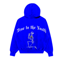 Load image into Gallery viewer, Truest Royal Blue "True to the Youth" Hoodie