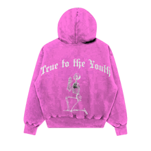 Load image into Gallery viewer, Truest Pink "True to The Youth" Hoodie