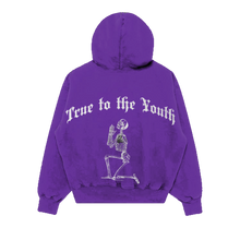 Load image into Gallery viewer, Truest Purple "True the Youth" Hoodie